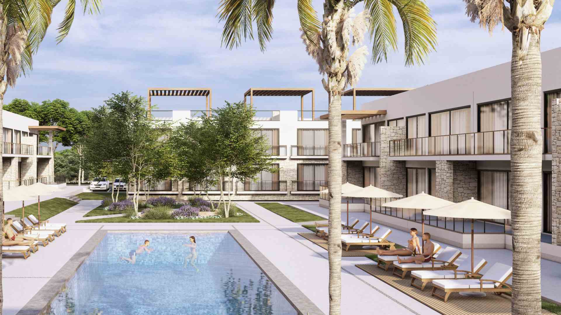 Студия 41 м² в комплексе с уникальной инфраструктурой у моря — фото 2