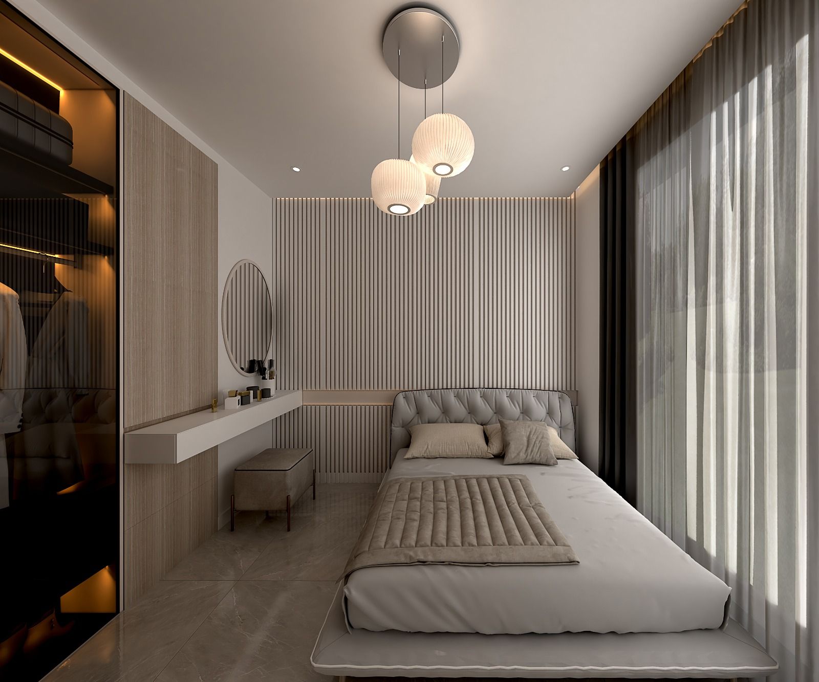 Апартаменты Loft 2+1 (113 м2) с двумя террасами в новом комплексе рядом с морем — фото 4