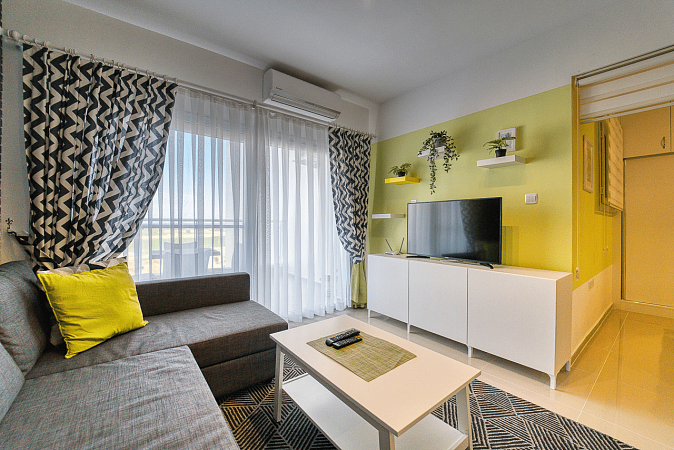 2-комнатные апартаменты 60 м² в 600 метрах от пляжа "Лонг бич" — фото 35
