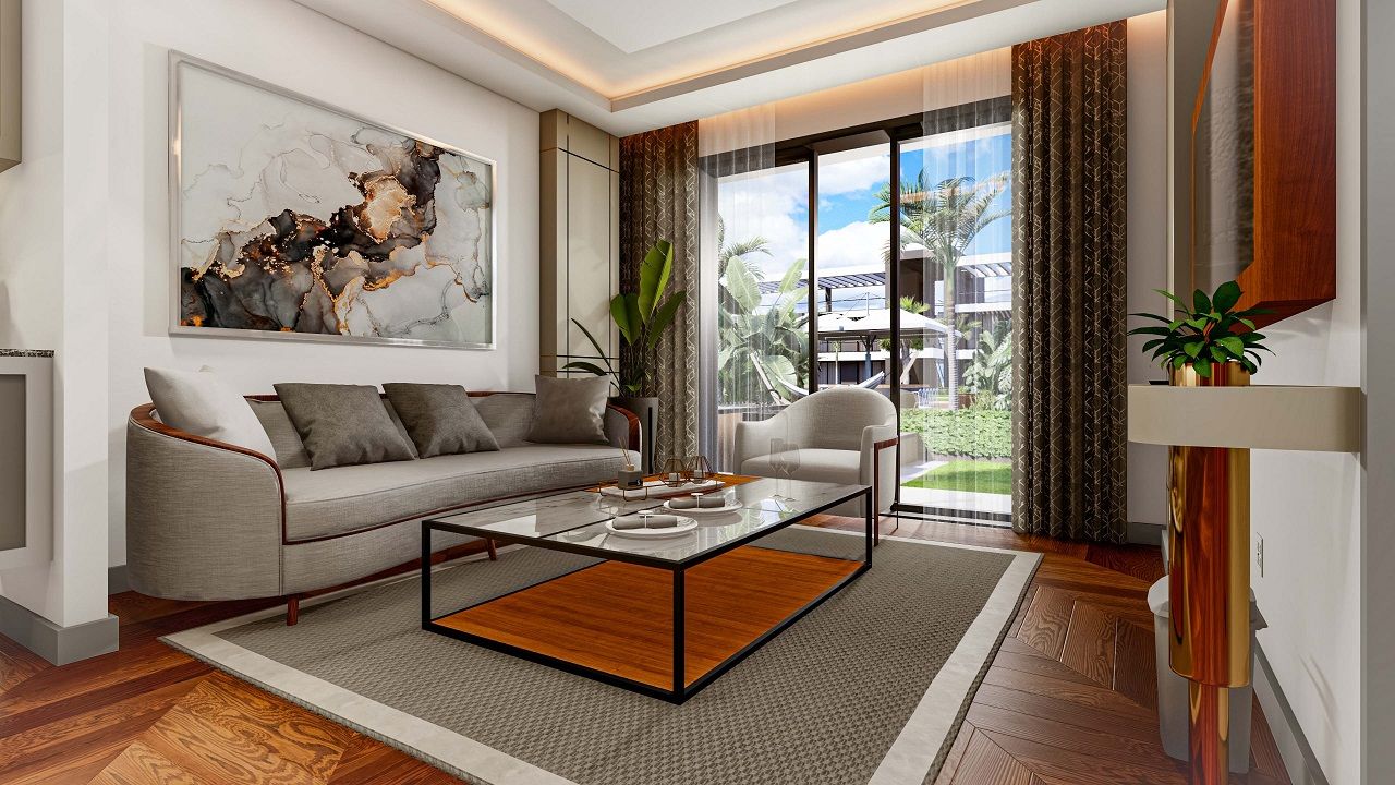 Квартира 1+1 ( 105 м²) в 150 метрах от песчаного пляжа — фото 1