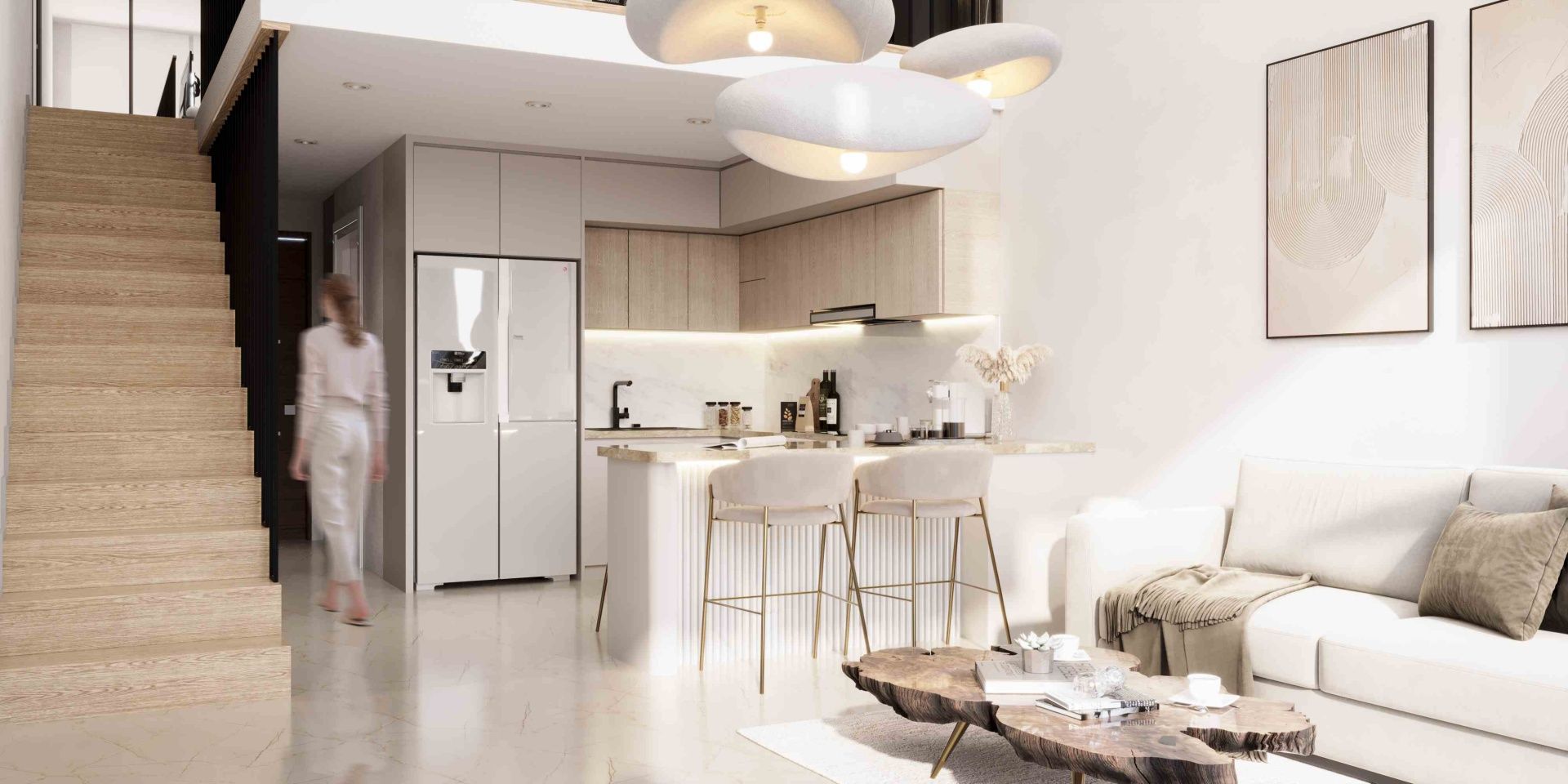 2-комнатные апартаменты 90 м² с террасой в 100 метрах от пляжа — фото 7