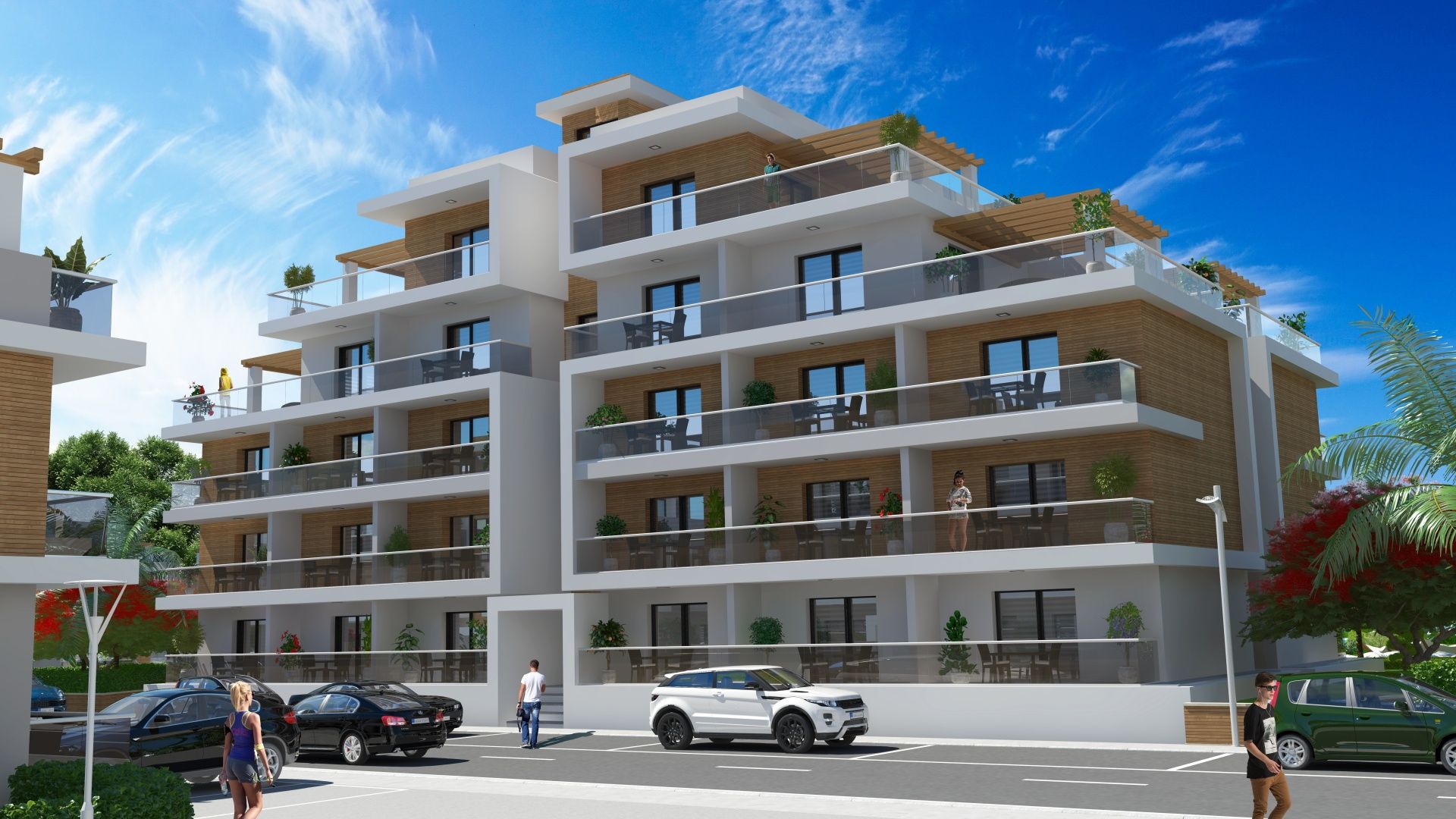 3-комнатный пентхаус 78 м² c террасой 54 м² в 2 минутах от пляжа — фото 50