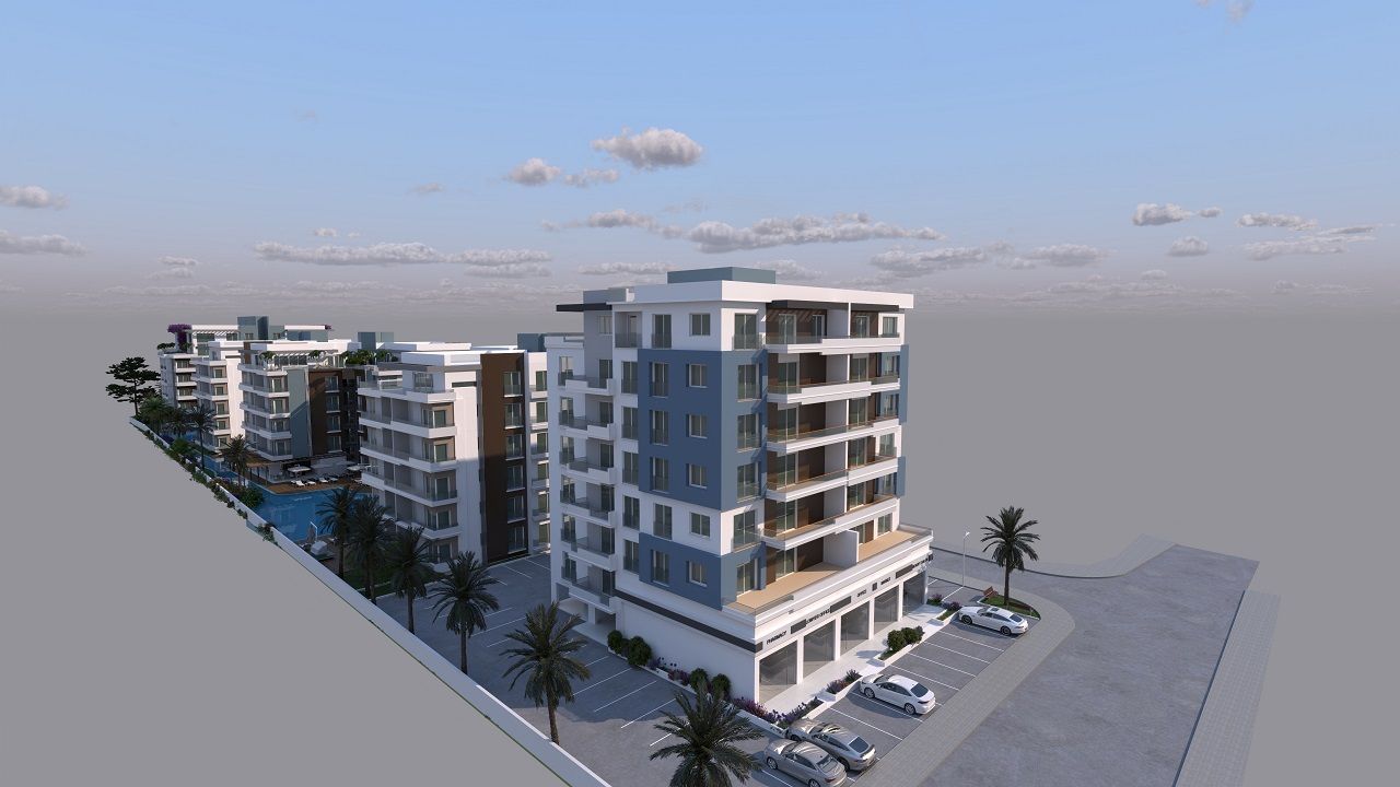 Двухкомнатная квартира 64 м² в новом комплексе в Искеле — фото 15
