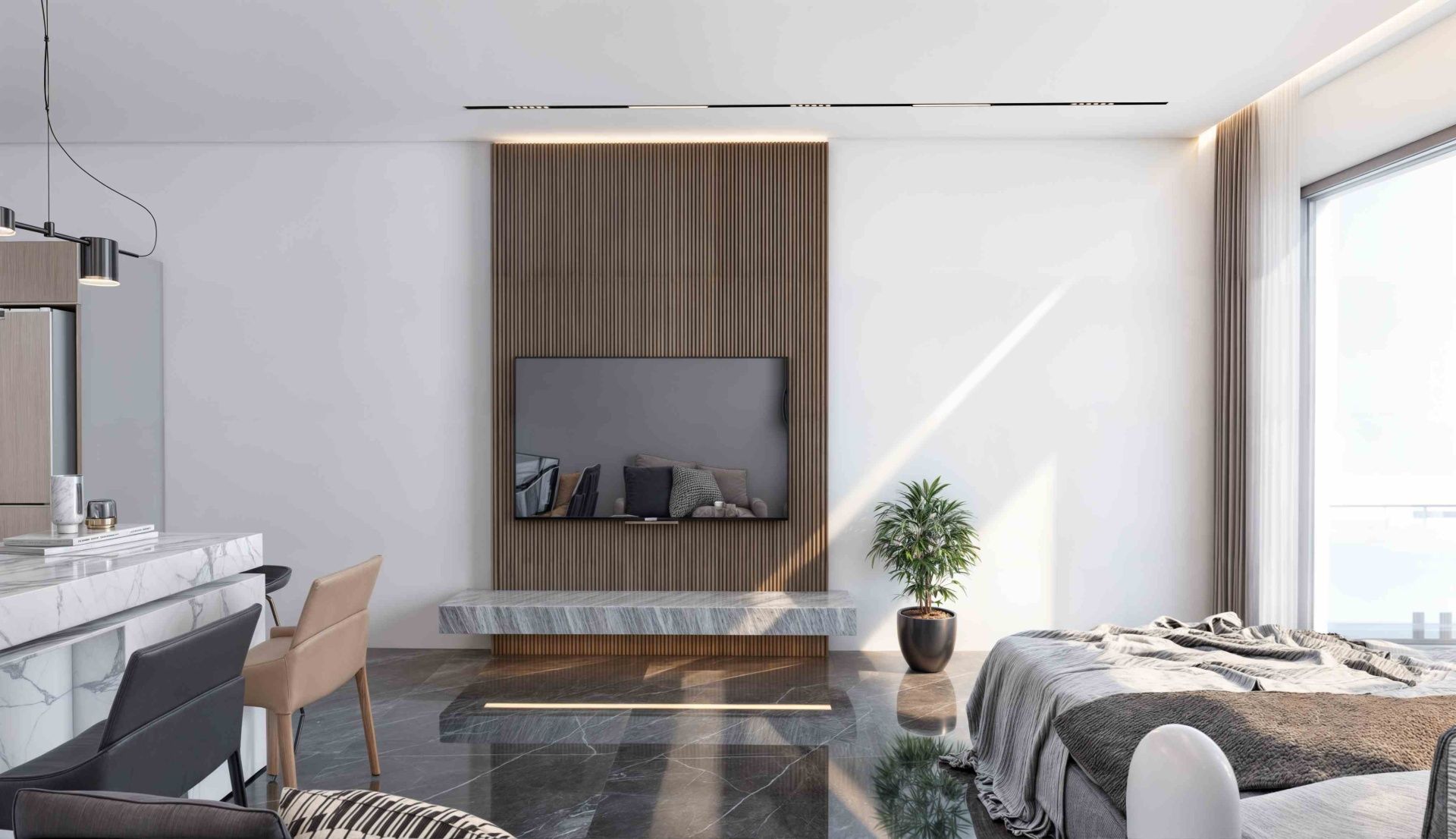 Студия 51 м² с террасой  — фото 7
