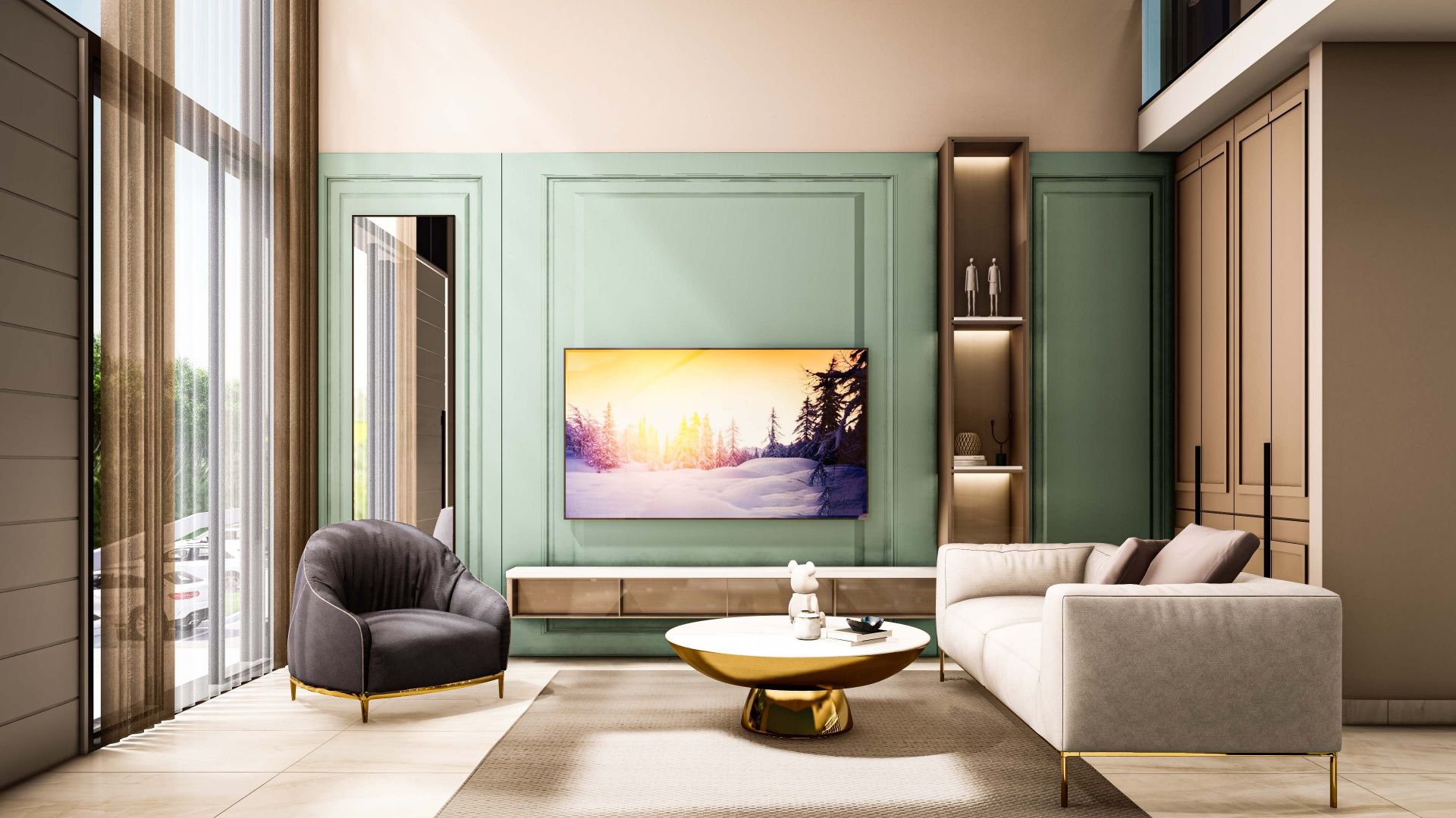 Квартира 1+1 Loft (85 м²) в 150 метрах от песчаного пляжа — фото 1