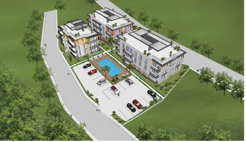 2-комнатные апартаменты 58 м² с балконом 5 м² в новом и тихом комплексе в Алсанджаке — фото 8